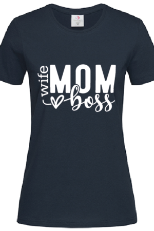 Mom Wife Boss T-Shirt